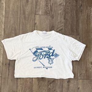 Junk Food Clothing Ford Crop Tee